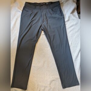 Van Heusen Performance Straight Leg Pant Grey